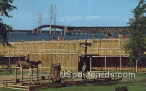 Fort Michilimackinac in Mackinaw City, Michigan