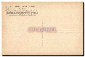 Montlhery - Le Chateau - The Tower - Old Postcard