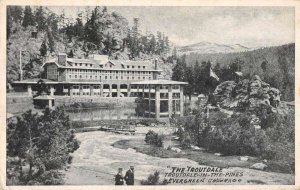 Evergreen Colorado The Troutdale Vintage Postcard AA34162