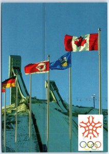 Postcard - Canada Olympic Park, Official Site of the 1988 Olympic Winter Games