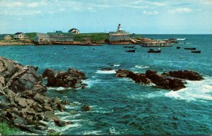 Canada Nova Scotia Cape Breton Neil's Harbour Fishing Village Near The C...