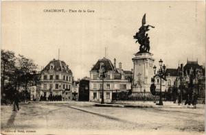 CPA CHAUMONT - Place de la Gare (368419)