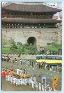 SEOUL, South Korea ~ Festival at SOUTH GATE 1986 ~  4x6 Postcard
