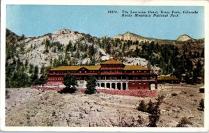 The Lewiston Hotel Estes Park Rocky Mountain National Park Colorado Postcard