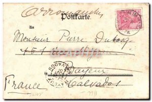 Postcard Old Gundelsheim Schloss Hornegg
