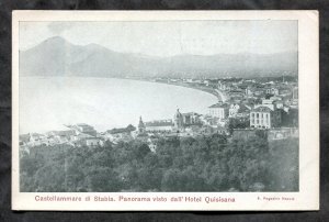 dc315 - ITALY Castellamare di Stabia Napoli c1898-1902 Panorama