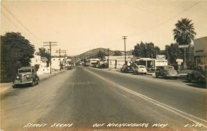 Postcard RPPC Arizona Wickenburg autos 1940s Cabins Cook 23-5806