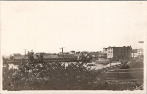 Mackinac Island Michigan Bird's Eye View Waterfront Buildings Ships Postcard Z13