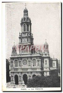 Old Postcard Paris La Trinite