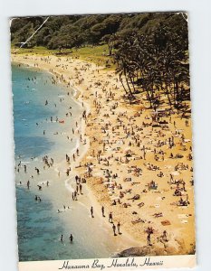 Postcard Hanauma Bay, Honolulu, Hawaii