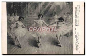 Old Postcard Fantaisie Salon 1914 Preparation reverence Dance Paul Mesples