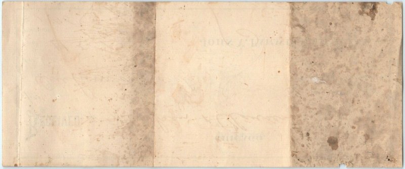 1890s Chicago John V. Farwell Store Receipt Check Letterhead Invoice Sherwood R1