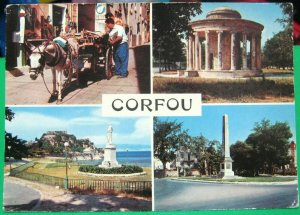 Greece Corfou Multi-view - posted 1968