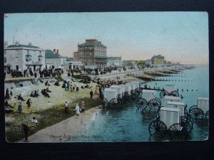 Sussex BOGNOR FROM PIER EAST showing Bathing  c1906 Postcard