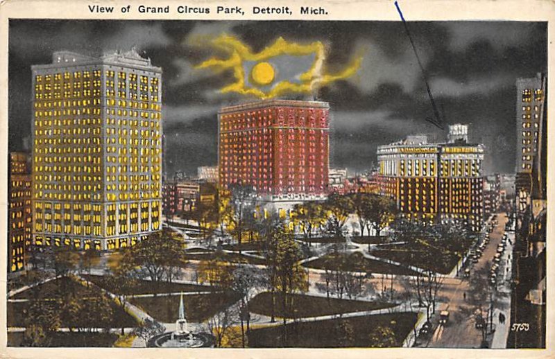 Grand Circus Park  Detroit MI 