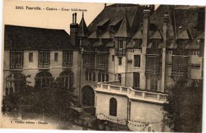 CPA POURVILLE-Casino-Cour interieure (234610)