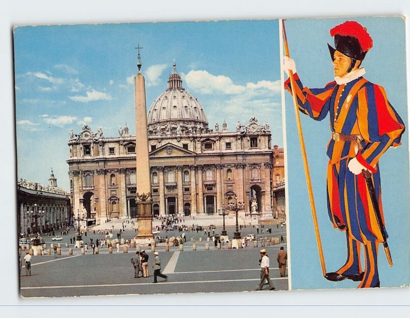 Postcard St. Peter's Church, Vatican City, Vatican City
