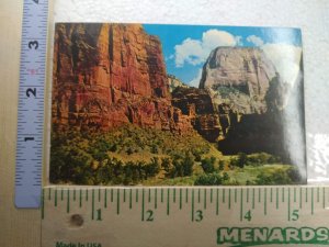 Postcard Great White Throne, Zion National Park, Utah