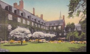 Massachusetts Andover Andover Inn From The Garden Albertype