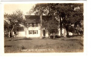 Real Photo, Oldest House in Boscawen, New Hampshire