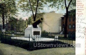 Cannon Capture, 1898, Military Park - Newark, New Jersey NJ  