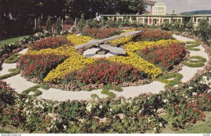 VERNON , B.C. , Canada , 1950-60s ; Floral Clock