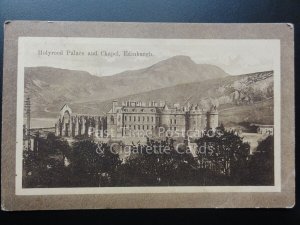 Scotland: Edinburgh, Holyrood Palace and Chapel c1909