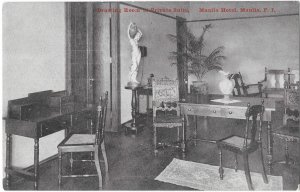 Manila Hotel Drawing Room in Private Suite Manila Philippines Islands