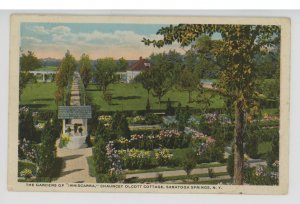 NY - Saratoga Springs. Chauncey Olcott's Gardens of Inniscarra