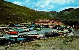 Colorado Fall River Pass Museum and Store At Junction Of Old Fall River Road ...