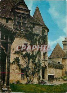 Postcard Modern Castles in Perigord castle Biron twelfth fifteenth century Wa...