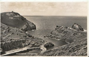 Cornwall Postcard - Boscastle Harbour - Real Photograph - Ref TZ6220