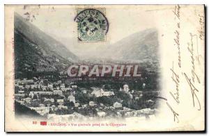 Old Postcard Luchon General View from the Chaumiere