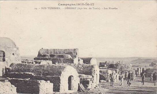 Tunisia Dehibat Les Rhorfas 1917