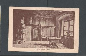 Post Card Ca 1931 Germany Photo Type 16th Century Monk Martin Luthers House