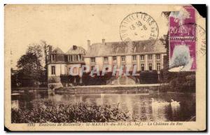 Old Postcard St Martin du Bec surroundings Rolleville Le Château du Bec