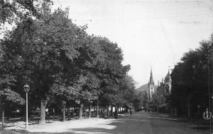 B76807 Romania Brasov Perspectiva Rara 1934 photo real ppc  Brasso Kronstadt