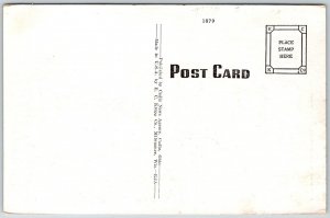 Cadiz Ohio 1940s Postcard Central Grade School