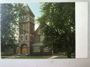 Vintage Postcard 1901-1907 First Baptist Church Red Bank New Jersey