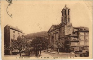 CPA MAZAMET Eglise Saint-Sauveur (1087579)