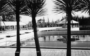 RPPC Hotel Garci Crespo Playa Tehuacán, Mexico ca 1940s Vintage Postcard