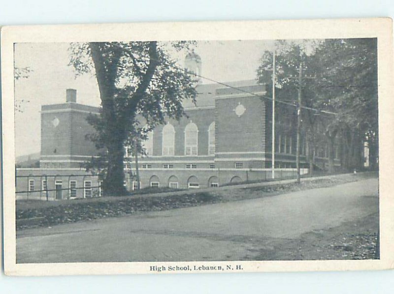 Pre-Chrome HIGH SCHOOL SCENE Lebanon New Hampshire NH AG6492