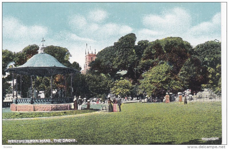 WESTON-SUPER-MARE (Somerset), England, UK, 1900-10s ; The Grove