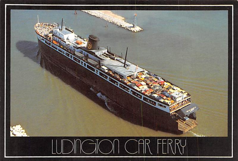 Ludington Car Ferry - Lake Michigan