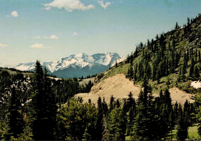 Canada British Columbia Manning Park Alpine Meadows View From The Southwest