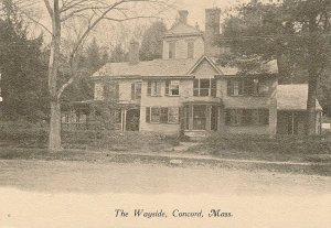 Historic Wayside Home of Hawthorne - Concord MA, Massachusetts - DB