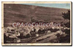 Postcard Old Allanche Vue Generale