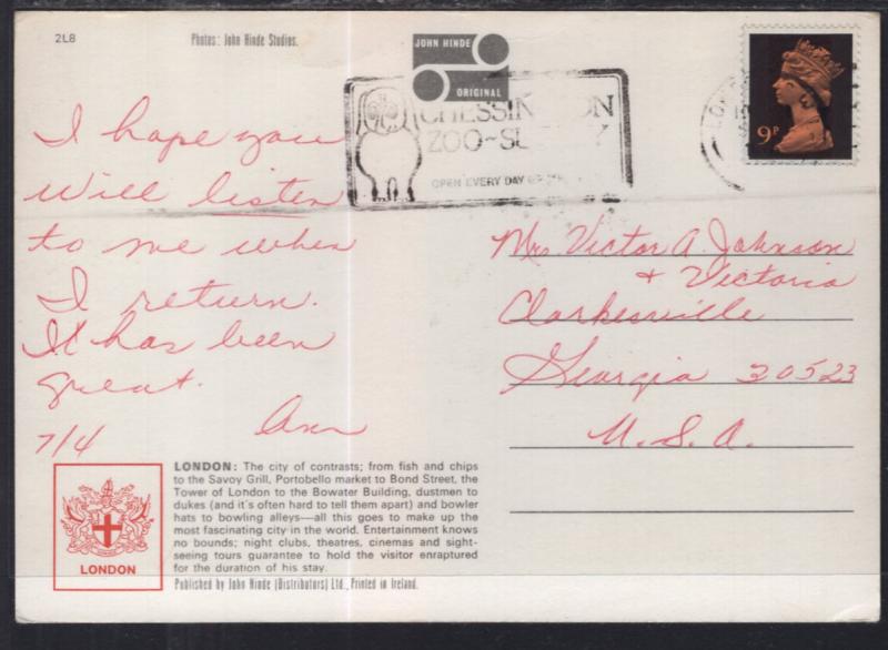 Greetings From London,England,UK BIN