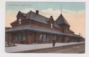 icr railway station Amherst Nova Scotia canada NS train