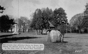 Old Cannon, City Park Havre de Grace, Maryland MD